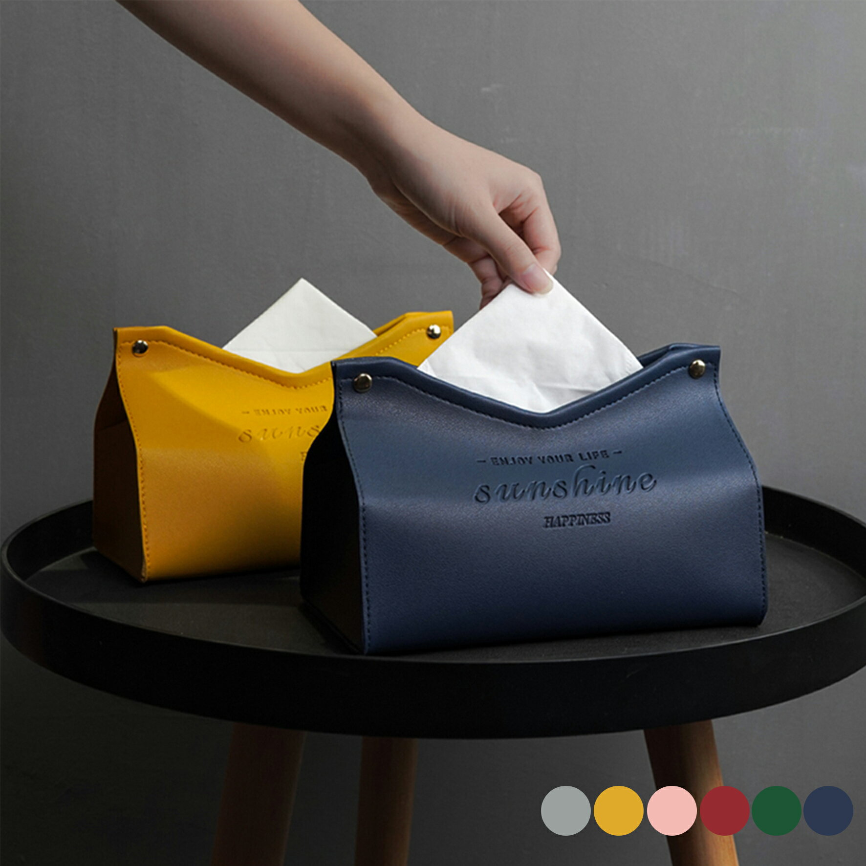 Amazon.co.jp: ノーブランド品 NOSテッシュケースブルー