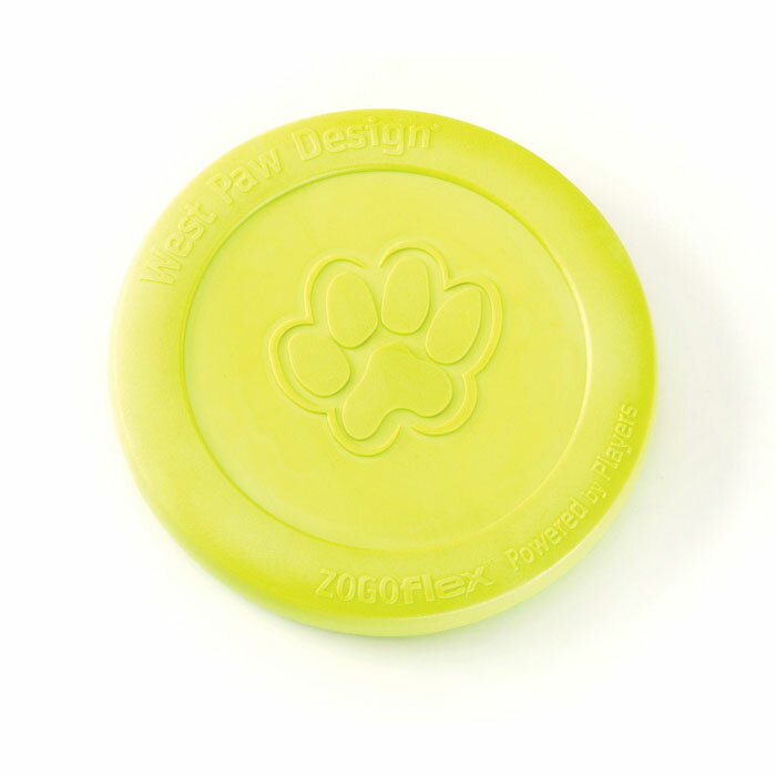 【West Paw】ジスク グロー ラージ Lサイズ おもちゃ 雑貨 屋外 屋内 洗える 安心 安全 スマイヌ 犬用グッズ