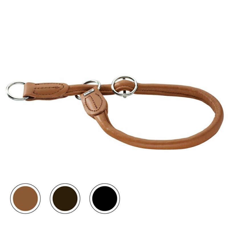 スマイヌ 40 首周り最大40cm Sumainu エルクレザー 犬 リード ドイツ製 首輪 胴輪 リード Hunter Hunter ドイツ製 エルクレザー ラウンドチョーク 40 首周り最大40cm 幅1 0cm スマイヌ 犬用グッズ Sumainuドイツ製 老舗ブランド 安心の実績 品質に自信あり