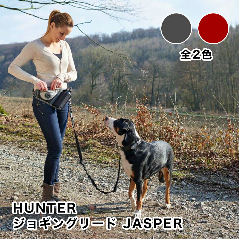 リード 多目的 ジョギングリード JASPER ジャスパー ポケット付き ファスナー付き おしゃれ ドイツ ブランド スマイヌ 犬用グッズ