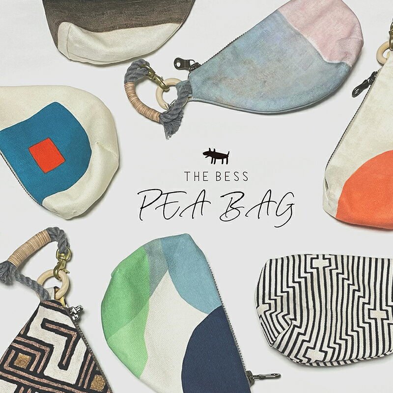 【THE BESS】 日本製 PEA BAG 犬 マナーポーチ 消臭 防臭 散歩 抗菌 おでかけ レジャー アウトドア スマイヌ 犬用品