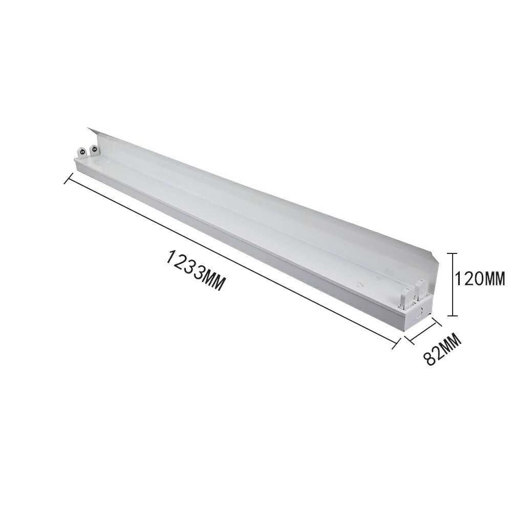 LED蛍光灯器具2灯式 40w形LED蛍光灯専用照明器具40W形 2灯式 反射笠70°タイプ LED...