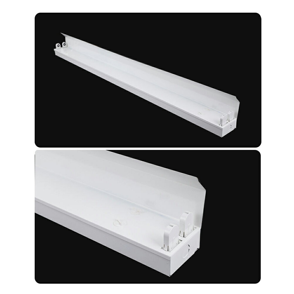 LED蛍光灯器具2灯式 40w形LED蛍光灯専用照明器具40W形 2灯式 反射笠70°タイプ LED...