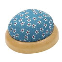 F Fityle 針山 針刺し 花柄 木製ベース DIY 初心者 手芸愛好家 ギフト 全5選択, E252-17