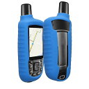 kwmobile 対応: Garmin GPSMAP 64 / 64s / 64st ケース - GPS ナビ シリコン 保護ケース 青色