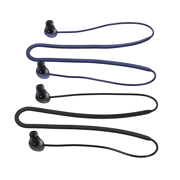 kwmobile 2x バンドホルダー Samsung Galaxy Buds Pro対応 イヤホン ストラップ 滑り落ちにくく 対応