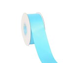 【IDECORRIBBONS】シルキーサテンリボン # 340ターコイズブルー