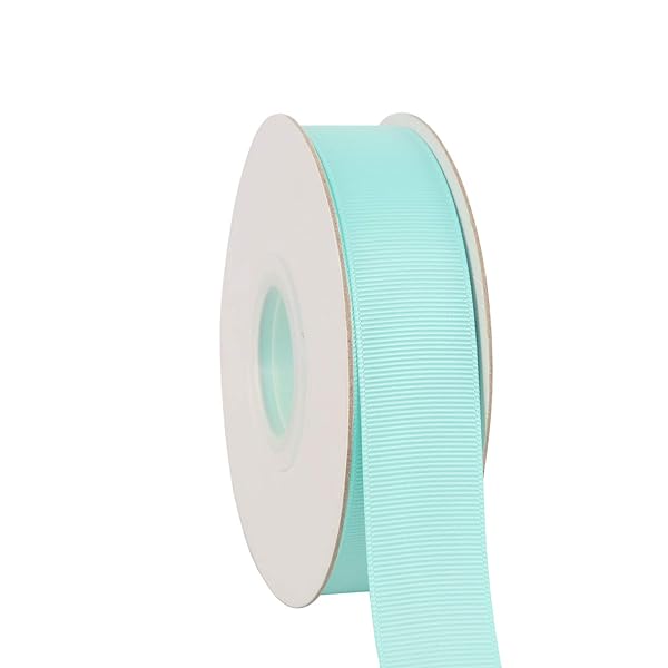 【IDECORRIBBONS】横長25mm ポリエステルグログランリボン 縦長22m # 314ルーセントグリーン