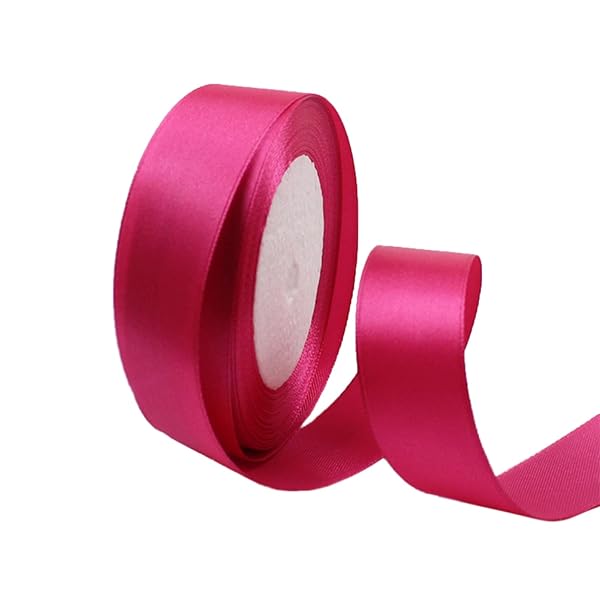 リボン 包装 サテンリボン ラッピングリボン 幅約25mm 縦長約22M 手芸 手作り ギフトラッピング用リボン ちょう結び 手芸 ラッピング 花材 手作り ハ...