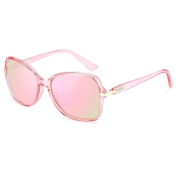 [FEISEDY] ���󥰥饹 ��ǥ����� UV���å� ������� �и� ���� UV ���ݡ��� �и���� �礭�� ���� �糰�����å� 40�� ��ž B2760