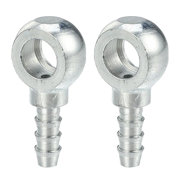 ACROPIX 燃料ラインアダプターコネクター バンジョーボルト ホースバーブ継手 バンジョーフィッティン..