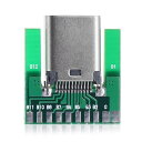 CY DIY OEM ODM 24ピンUSB 3.1 C型メスソケットコネクタSMT型PCボード付き