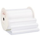 【Zofrud】サテンリボン幅100mm x 9m巻 - 手芸、ラッピング、 花束、ウェディングに最適 (ホワイト)