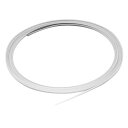 Musiclilyプラスチック製ギター用バインディング1650x1x0.5mm、ホワイト