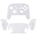 eXtremeRate プロコンスイッチに対応用オクタゴナルゲートスティックデザインハウジングシェル、クリア素材のswitch プロコンに対応用プロコン ケース、プロコン カスタムパー-本体は付属していません【クリア】