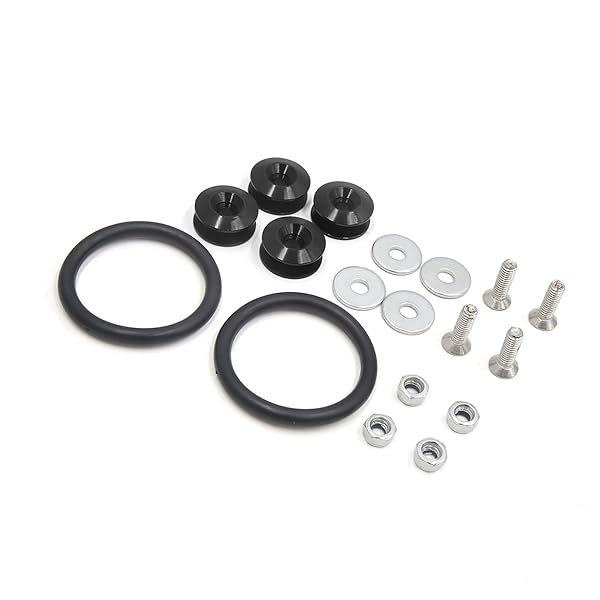 ACROPIX 車のバンパートランクフェンダーハッチリッドファスナーキット ユニバーサル クイックリリース ブラック 4個ブランドACROPIX色ブラックモデル商品説明【商品概要】4個 車のアルミニウム合金バンパークイックリリースファスナー...