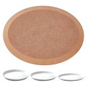 BENECREAT 1点 陶器ツール MDF製 19.9x14.7x1.5cm 粘土型枠 楕円形 陶器ツール 底部の型枠 陶芸道具 粘土道具 陶芸 DIY 手作り セラミックプレート形成用