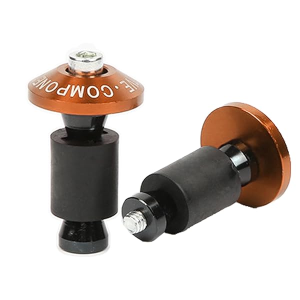 サムコス ハンドル バーエンド キャップ オートバイ用 バイク用 滑り止め ハンドルバーグリップキャッ..