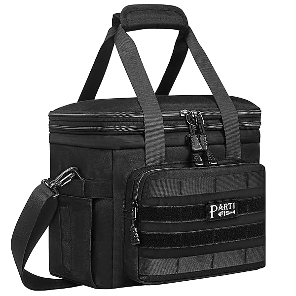 PARTI FISH 保冷 バッグ ソフト クーラー ボックス 5層断熱 強力 保温バック お弁当バック 大 容量 15L..