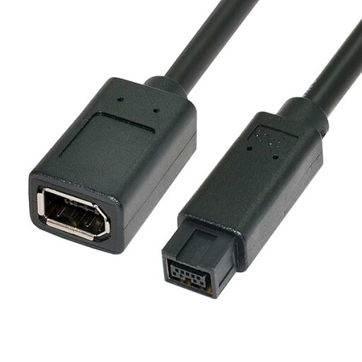 CY IEEE 1394 6ピンメスから1394B 9ピンオス延長データビデオキャプチャカード Firewire 400~800ケーブル 20cm CY IEEE 1394 6ピンメスから1394B 9ピンオス延長データビデオキャプチャカード Firewire 400~800ケーブル 20cm