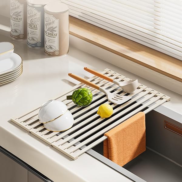 食器水切りラック 調理台 32~60cm選択可能 60cm キッチン 収納 台所 ステンレススチール 水切りラック ..