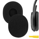 Geekria イヤーパッド QuickFit 互換性 パッド ロジクール Logitech H800 ヘッドホンに対応 パッド イヤー/イヤーカップ (フォーム/ブラック)