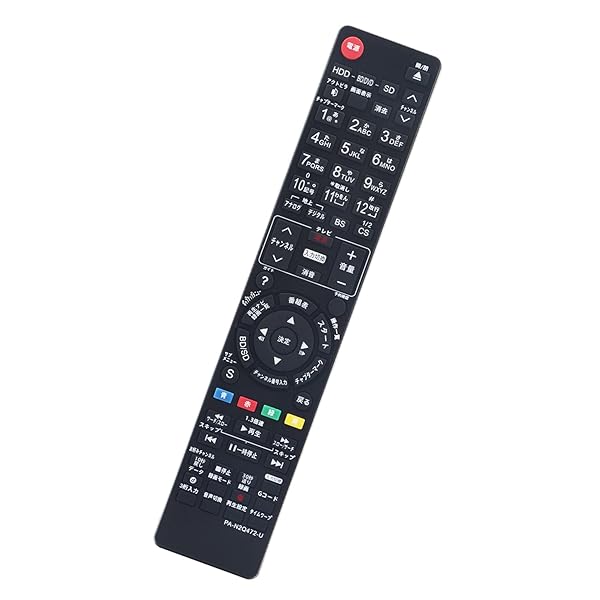 PerFascin 代用リモコン replace for パナソニック リモコン ブルーレイ Panasonic ディーガ N2QAYB000554 DMR-BR585 DMR-BWT2100 DMR-BWT1100 DMR-BW890 MR-BW6