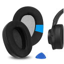 Geekria イヤーパッド Sport 互換性 パッド ソニー Sony MDR-100ABN, WH-H900N ヘッドホンに対応 パッド イヤー/イヤーカップ 冷却ジェル (黒)