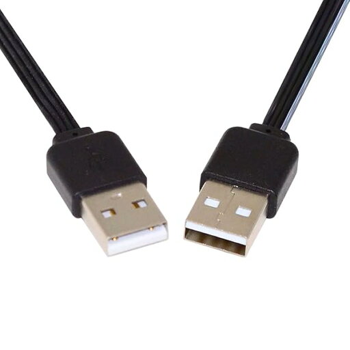 CY 13cm USB 2.0 Type-A オス - Type-A オス データ フラット スリム FPC ケーブル FPV ディスクフォン用 CY 13cm USB 2.0 Type-A オス - Type-A オス データ フラット スリム FPC ケーブル FPV ディスクフォン用