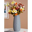 フラワーベース セラミック グレー 陶器 花瓶 北欧 日本 花瓶 フラワーポット花器 ホワイト北欧陶器 アンティーク風 大