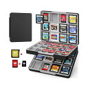 ATiC Switch2/ Switch/Switch Lite/Switch有機ELモデル/ 3DS/ 3DSXL/ DS/DSi ソフトケース カード収納ケ...
