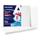 AUREUO 芸術絵創作 現代油絵 美術装飾 キャンバス パネル 初心者 絵画用具 プレゼントに 8枚 綿化繊混紡 中目 F6 (41.0cm 31.8cm) ...
