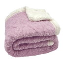 Mokoya 毛布 冬用 ダブル 200x230cm 掛毛布 クイーン おしゃれ 二枚合わせ 北欧風ボア 軽量 通年使用 洗える 抗菌防臭 防ダニ 静電抑制 B...