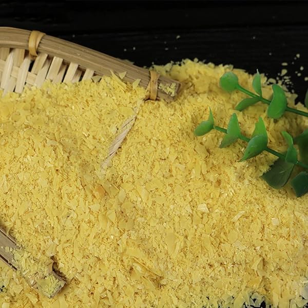 TooGet カルナウバワックスフレーク、クラフトDIY、キャンドル作り、木磨き用天然多目的ワックス - 8 OZ