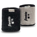 Franklin Sports MLB リストバンド - Xvent - 野球 + ソフトボール - 4インチ - 通気性 + 耐久性 - ブラック/グレー、ブ...