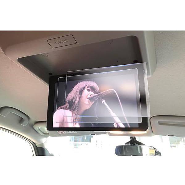 【GAFAT】Nissan 11インチ リア席モニター 日産 タッチスクリーン 車用液晶保護フィルム 後席ディスプレイ 後席専用モニター ナノ製 パーツ 傷防止 汚れ防止 指紋防止 防気泡 高透過率 反射低減（ナノ製フィルム・2枚セット)