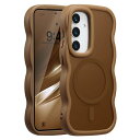 UEEBAI 対応 Samsung Galaxy S24/S25 5G 用の ケース 透明 TPU ウェーブデザイン スマホケース クリア 可愛い 人気 おしゃ...