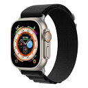 コンパチブル for apple watch バンド ultra バンド アルパインループ 49mm 46mm 45mm 44mm 42mm 41mm 40mm 38mm 軽量設計 通気性 強靭 チタニウムG字フック iwatch バンド ブレイデッ
