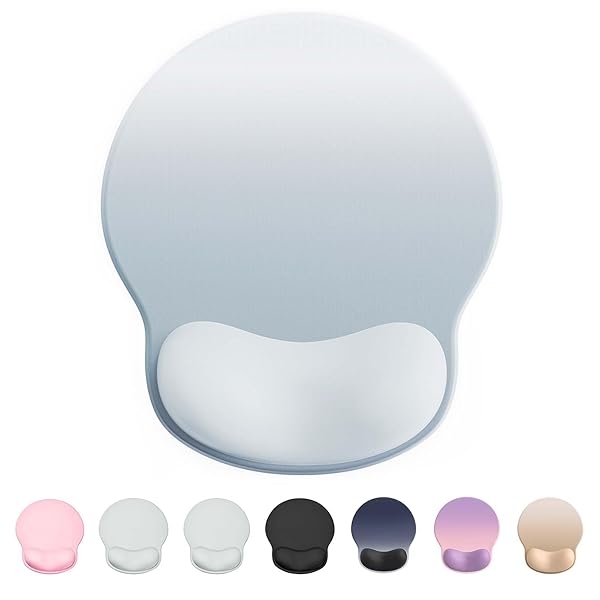 Laborio マウスパッド リストレスト 一体型マウスパッド 手首サポート 人間工学に基づいた 滑り止め 水..