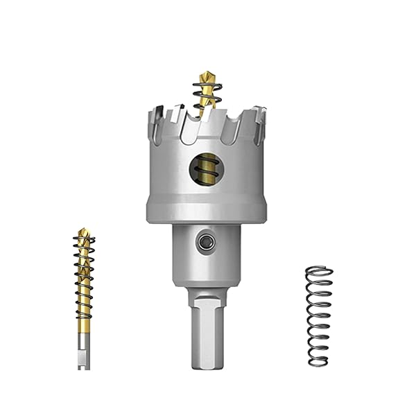 CSOOM 超硬ホールソー、ホールカッター、サークルカッター、切削ドリルビットは、木工や金属、ステンレ..