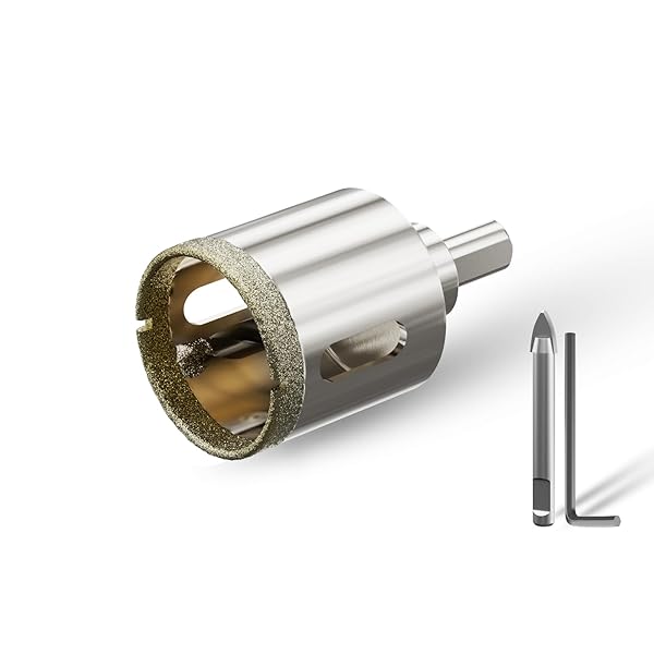 CSOOM ダイヤモンドホールソー センタードリル付き コアビット ドリルビット係る陶器 大理石 穴あけ 超..