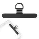 スマホストラップホルダー ステンレス金属製 浮きにくい折り曲がれ設計 極薄0.2mm 丈夫 ストラップホール タグパッチ 浮き上がり防止 充電影響なし 落下防止...