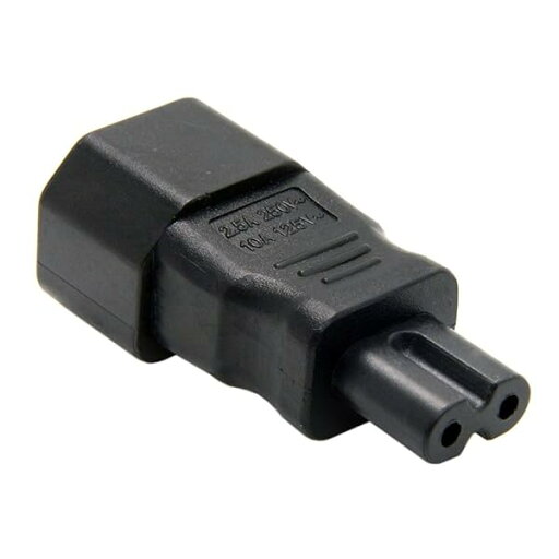 chenyang IEC 320 C14 ソケット - C7プラグ AC電源コンバーターコネクターアダプター chenyang IEC 320 C14 ソケット - C7プラグ AC電源コンバーターコネクターアダプター