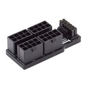 CY ATX3.0 PCI-E 5.0 電源モジュラー 12VHPWR アダプター 4 ATX 8P 下向き 90 度 4080 4090 5090TI 16Pin 12+4P グラフィックス カード用