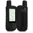 kwmobile 対応: Garmin GPSMAP 66s / 66st ケース - GPS ナビ シリコン 保護ケース 黒色