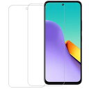 HUAKE redmi 12 5g ガラスフィルム【(2枚)ガラスフィルム 】ガラスフィルム Xiaomi Redmi 12 5G XIG03 用 国産硝子素材...