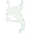 Musiclily 13穴 PBプレシジョンベース用ピックガードFender USA/Mexico製Standard Precision Bass用 、3Pパーチメント