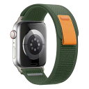 コンパチブル トレイルループ apple watch バンド apple watch Ultraバンド 軽量 ソフト 快適 便利なプルタブ iwatch バンド apple watch 49mm/45mm/44mm/42mm 41mm/40mm/38