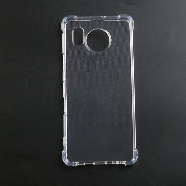 (よんかくほご)に適用するAQUOS sense7 plus ケース 全透明 ソフト TPU素材 薄型 軽量 耐衝撃 黄変を防ぐ レンズ保護 sense7 plus TPU