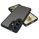 Samsung Galaxy S25 Ultra ケース 半クリア 耐衝撃 滑り止め 指紋防止 ギャラクシー S25 Ultra ケース 半透明 TPU+PC素材 韓国 ファッション スマホケース マット感 黄変防止 耐久性 人気 ストラップホール付